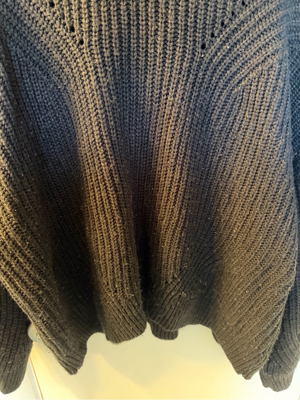 Terra & Sky Black Knit Sweater Size 2X - Picture 4 of 4
